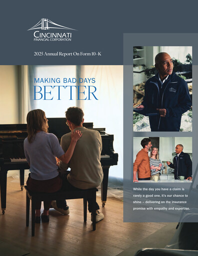 Thumbnail Cincinnati Financial
 Annual Report 2025