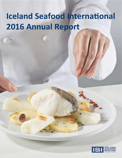 Thumbnail Iceland Seafood International Annual Report 2016