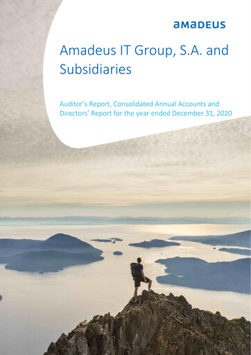 Thumbnail Amadeus IT Group Financial Statement 2020