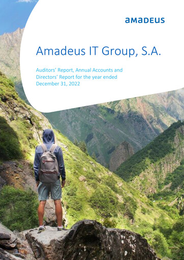 Thumbnail Amadeus IT Group Financial Statement 2022
