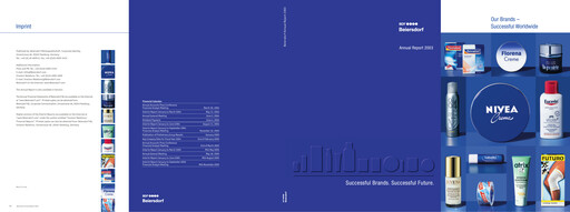 Thumbnail Beiersdorf Annual Report 2003