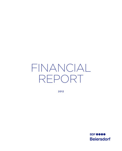Thumbnail Beiersdorf Annual Report 2012