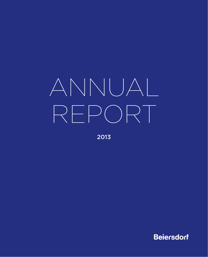 Thumbnail Beiersdorf Annual Report 2013