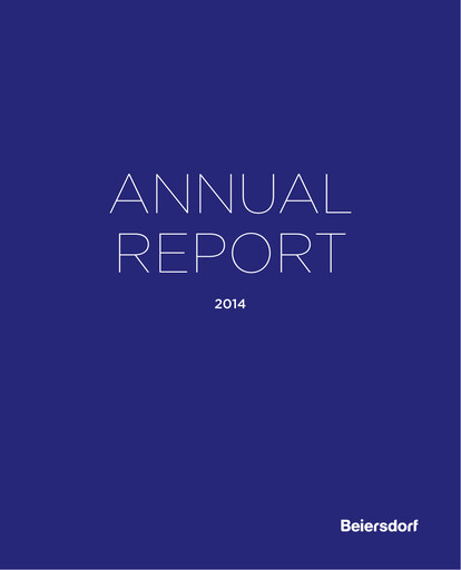 Thumbnail Beiersdorf Annual Report 2014