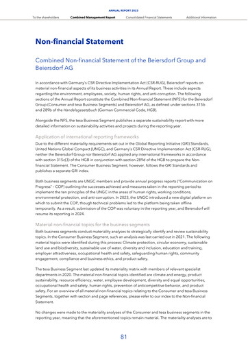 Thumbnail Beiersdorf ESG Report 2023