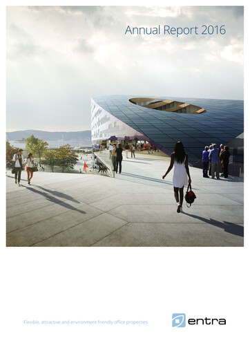 Thumbnail Entra Annual Report 2016