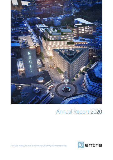 Thumbnail Entra Annual Report 2020