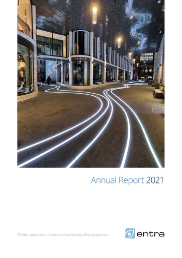 Thumbnail Entra Annual Report 2021