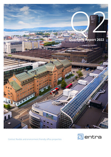 Vorschaubild Entra Quartalsbericht 2022-q2