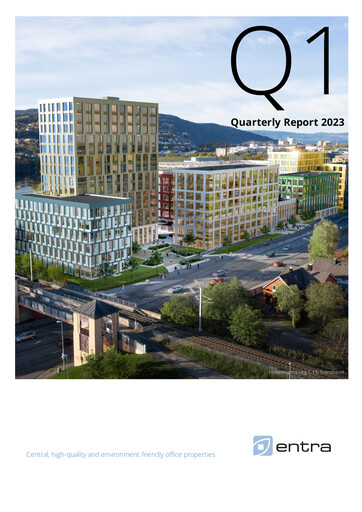 Vorschaubild Entra Quartalsbericht 2023-q1