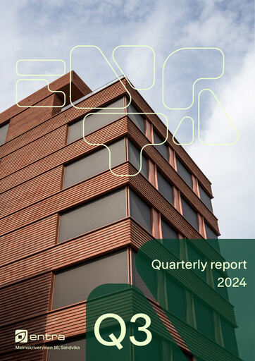 Vorschaubild Entra Quartalsbericht 2024-q3