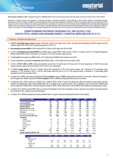 Thumbnail Equatorial Energia Quarterly Report 2014-q3