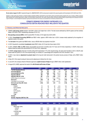 Thumbnail Equatorial Energia Quarterly Report 2015-q2