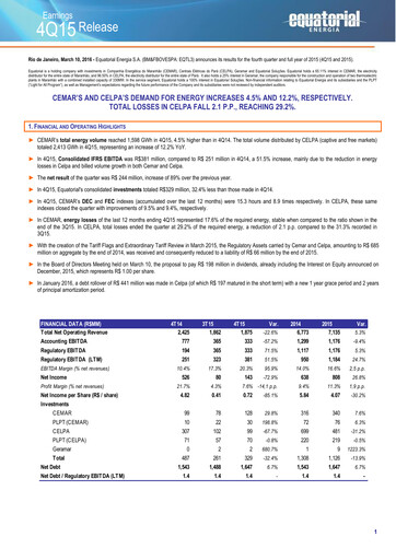 Thumbnail Equatorial Energia Quarterly Report 2015-q4