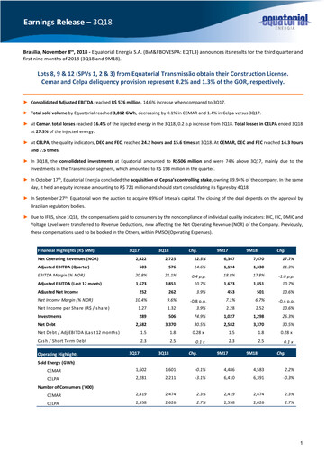 Thumbnail Equatorial Energia Quarterly Report 2018-q3