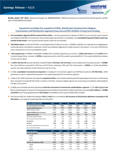 Thumbnail Equatorial Energia Quarterly Report 2018-q4