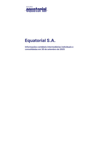 Thumbnail Equatorial Energia Quarterly Report 2025-q3