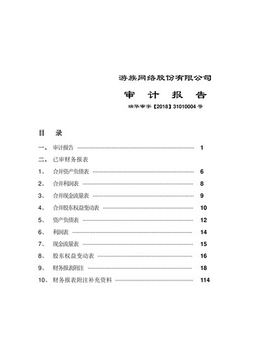 Thumbnail YOOZOO Interactive Financial Statement 2017
