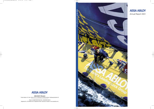 Vorschaubild Assa Abloy
 Jahresbericht 2001
