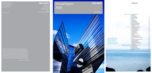 Vorschaubild Assa Abloy
 Jahresbericht 2008