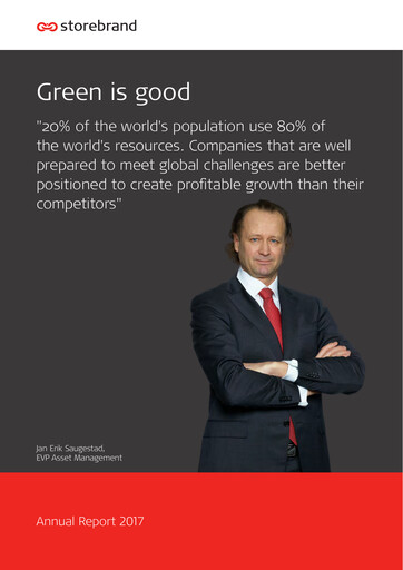 Thumbnail Storebrand Annual Report 2017