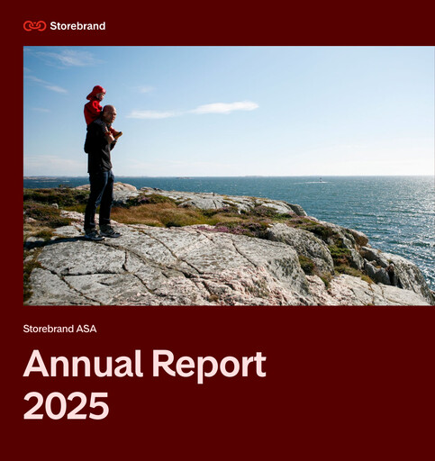 Thumbnail Storebrand Annual Report 2025