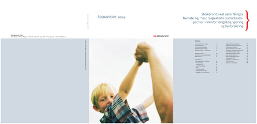 Thumbnail Storebrand Annual Report 2004