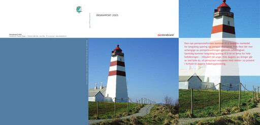 Thumbnail Storebrand Annual Report 2005