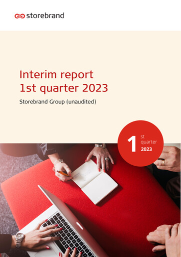 Thumbnail Storebrand Quarterly Report 2023-q1