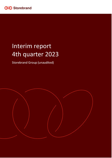 Thumbnail Storebrand Quarterly Report 2023-q4