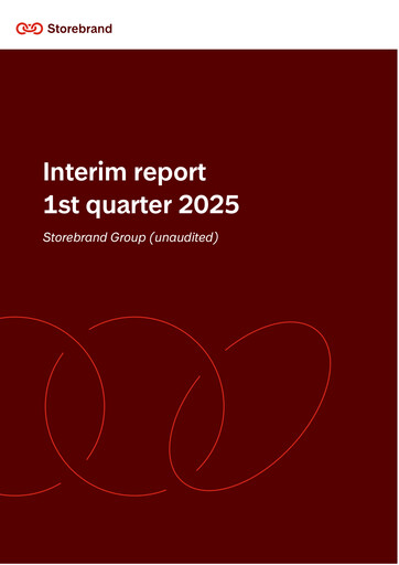 Thumbnail Storebrand Quarterly Report 2025-q1