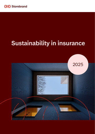 Thumbnail Storebrand Sustainability Report 2025