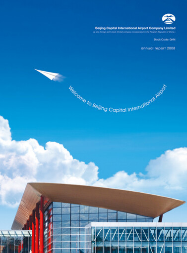 Thumbnail Beijing Airport Annual Report 2008