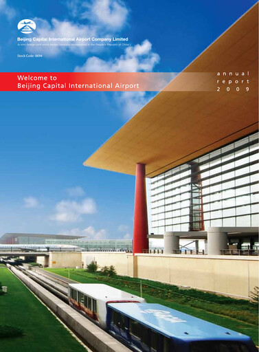 Thumbnail Beijing Airport Annual Report 2009