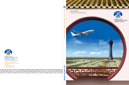 Thumbnail Beijing Airport Annual Report 2013