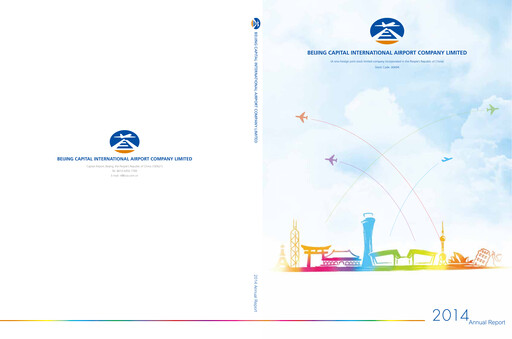 Thumbnail Beijing Airport Annual Report 2014
