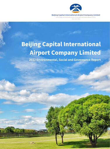 Thumbnail Beijing Airport ESG Report 2022