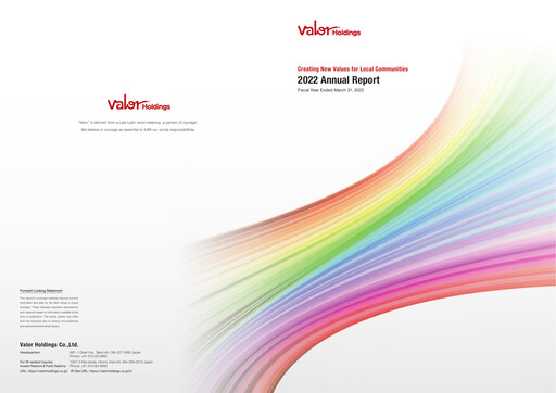 Vorschaubild Valor Holdings Jahresbericht 2022