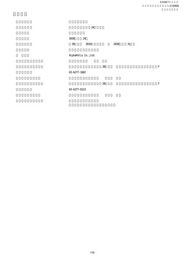 Thumbnail AlphaPolis Annual Report fy2020