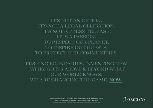 Thumbnail Melco International Development ESG Report 2019