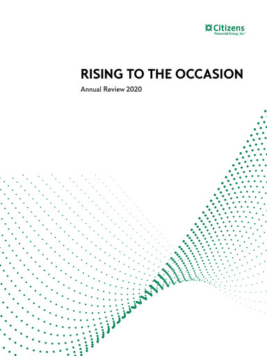 Thumbnail Citizens Financial Group Annual Report 2020
