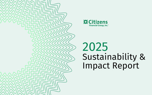 Thumbnail Citizens Financial Group Sustainability Report 2025
