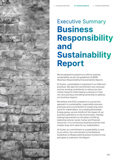 Thumbnail Suzlon ESG Report 2022-2023