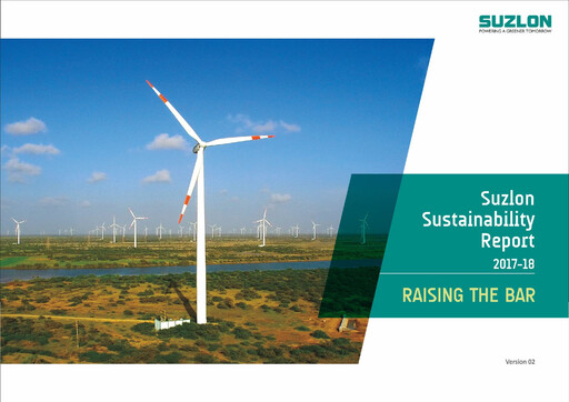 Thumbnail Suzlon Sustainability Report 2017-2018