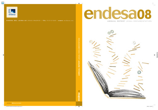 Thumbnail Endesa Annual Report 2008