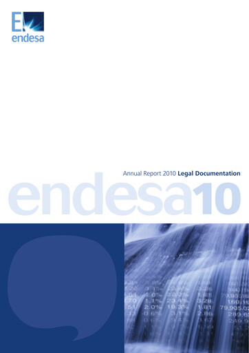 Thumbnail Endesa Annual Report 2010