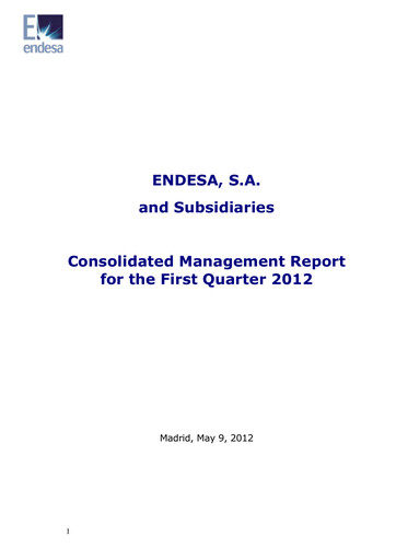 Vorschaubild Endesa Quartalsbericht 2012-q1