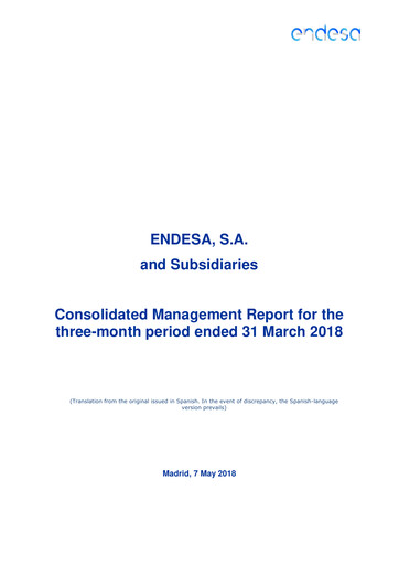Vorschaubild Endesa Quartalsbericht 2018-q1