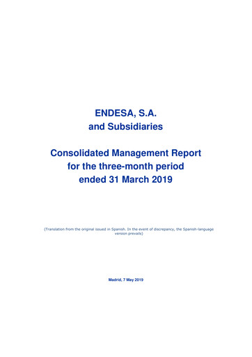 Vorschaubild Endesa Quartalsbericht 2019-q1