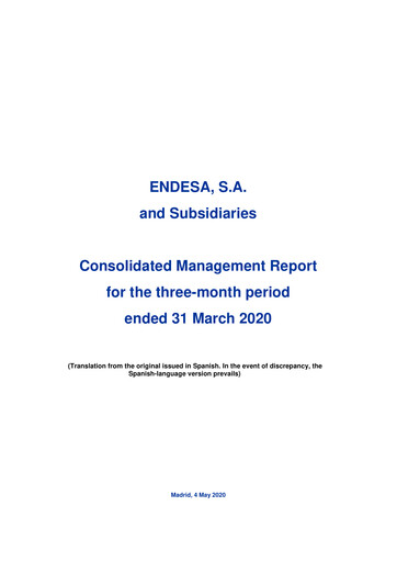 Vorschaubild Endesa Quartalsbericht 2020-q1